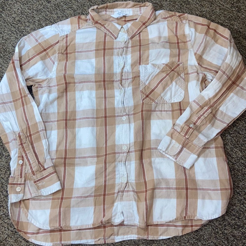 10/$50 Time And Tru Women Blouse Size L(12-14)